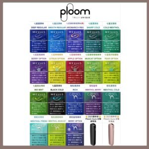Ploom X煙彈MEVIUS萬事發/CAMEL駱駝七星加熱菸說明書